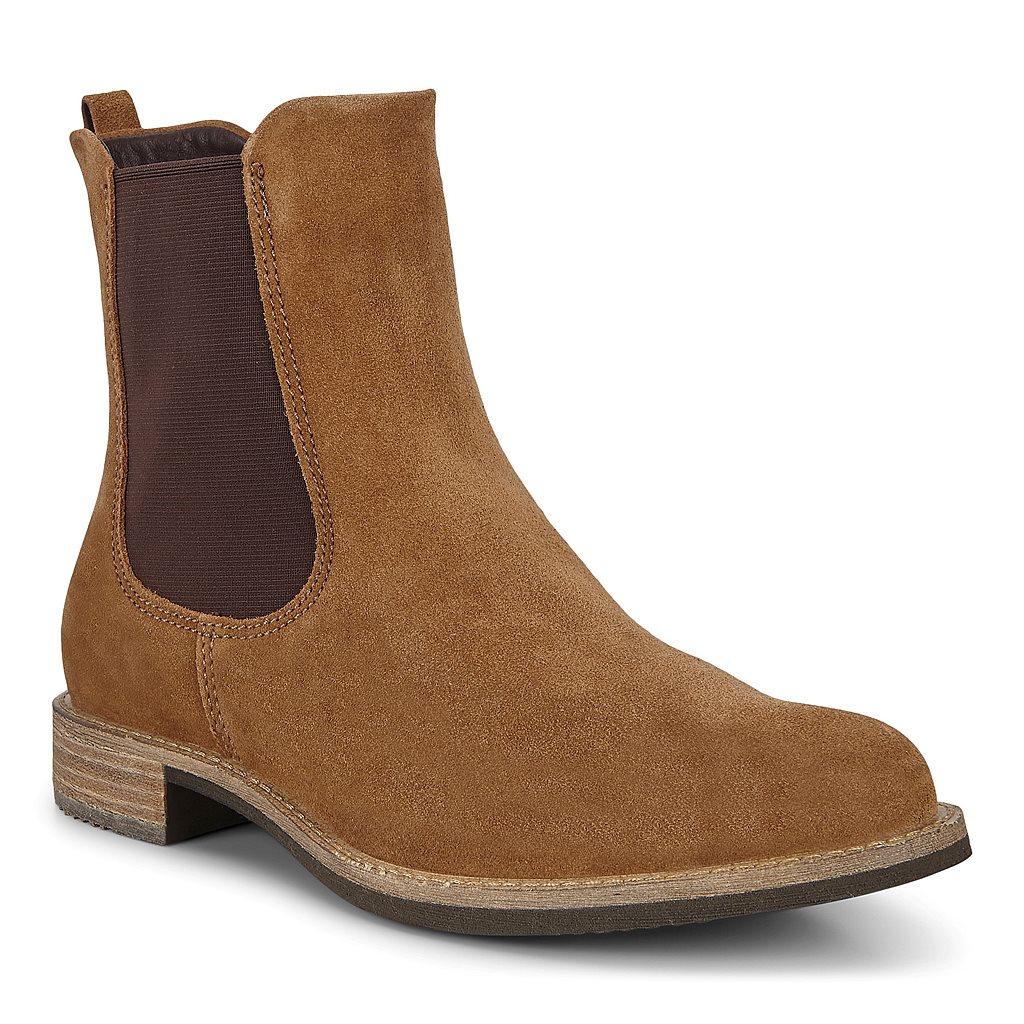 Ecco Sartorelle 25 Womens Chelsea Boots Brown Sales - India NEL-930528